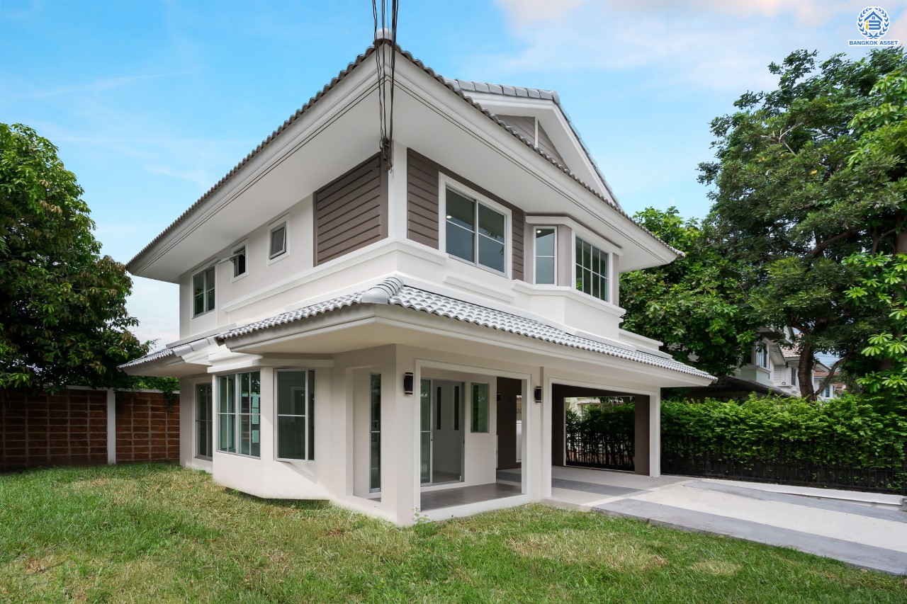 บ้านมือสองตกแต่งใหม่ ม.พฤกษ์ลดา1 บางใหญ่ บนเนื้อที่ 57 ตร.ว. ฟังก์ชัน 3 ห้องนอน 2 ห้องน้ำ 2 ที่จอดรถ ทำเลเดินทางสะดวก เชื่อมต่อถ.กาญจนาภิเษก เพียง 10 นาทีถึงรถไฟฟ้าสายสีม่วง "สถานีคลองบางไผ่" ใกล้เซ็นทรัลเวสต์เกต...